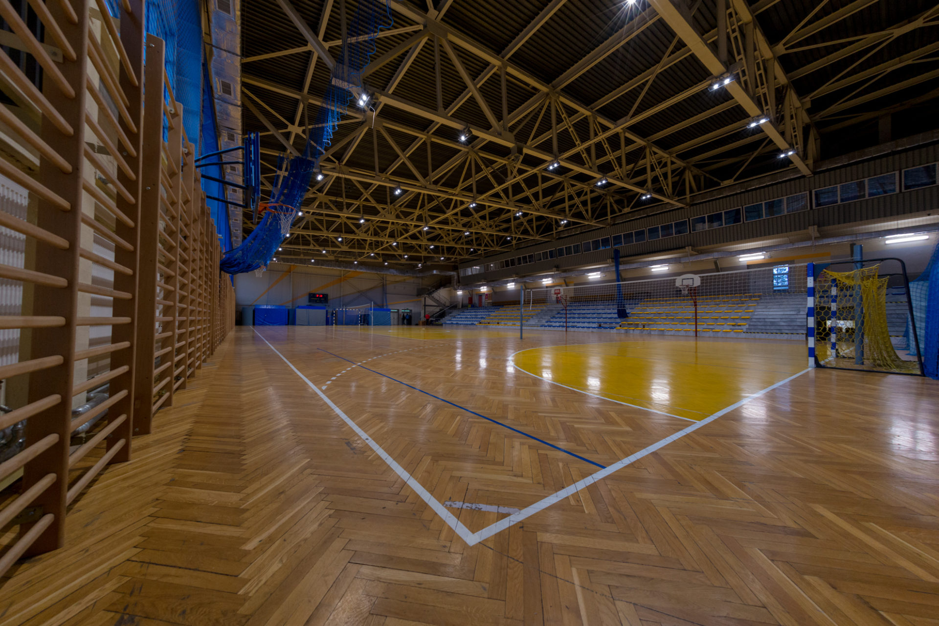 Zdjęcie hali sportowej ZS Libiąż